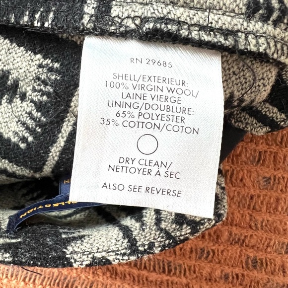 Pendleton Limited “Portland Collection” Wool Mini Skirt. Large. - Picture 8 of 12